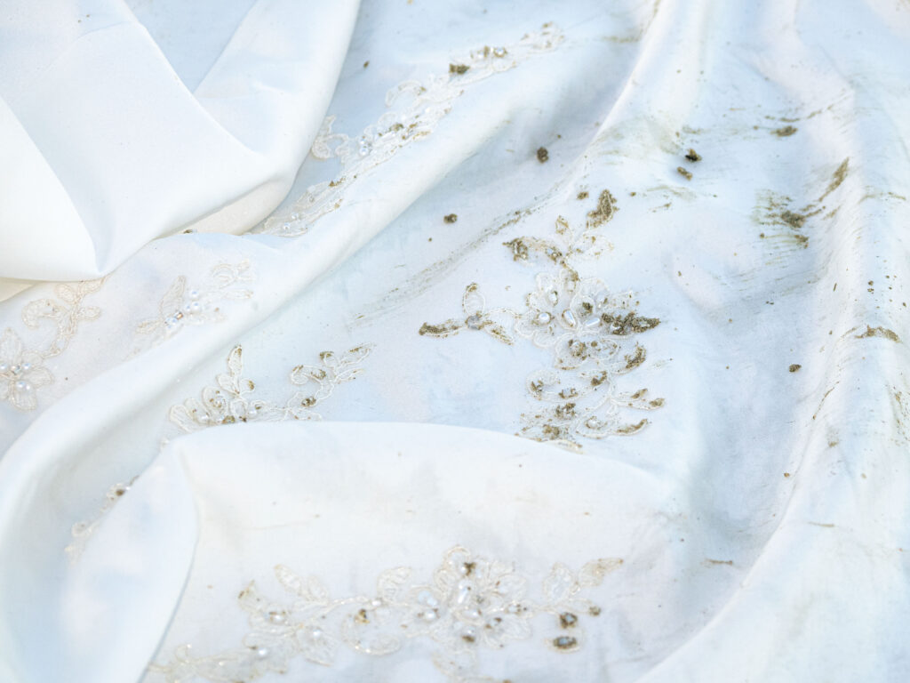 Trash-the-dress..... de bruidsjurk...